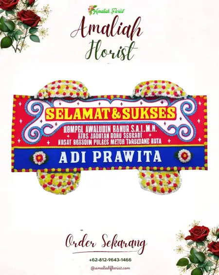 Papan Bunga Ucapan Selamat Sitiluhur